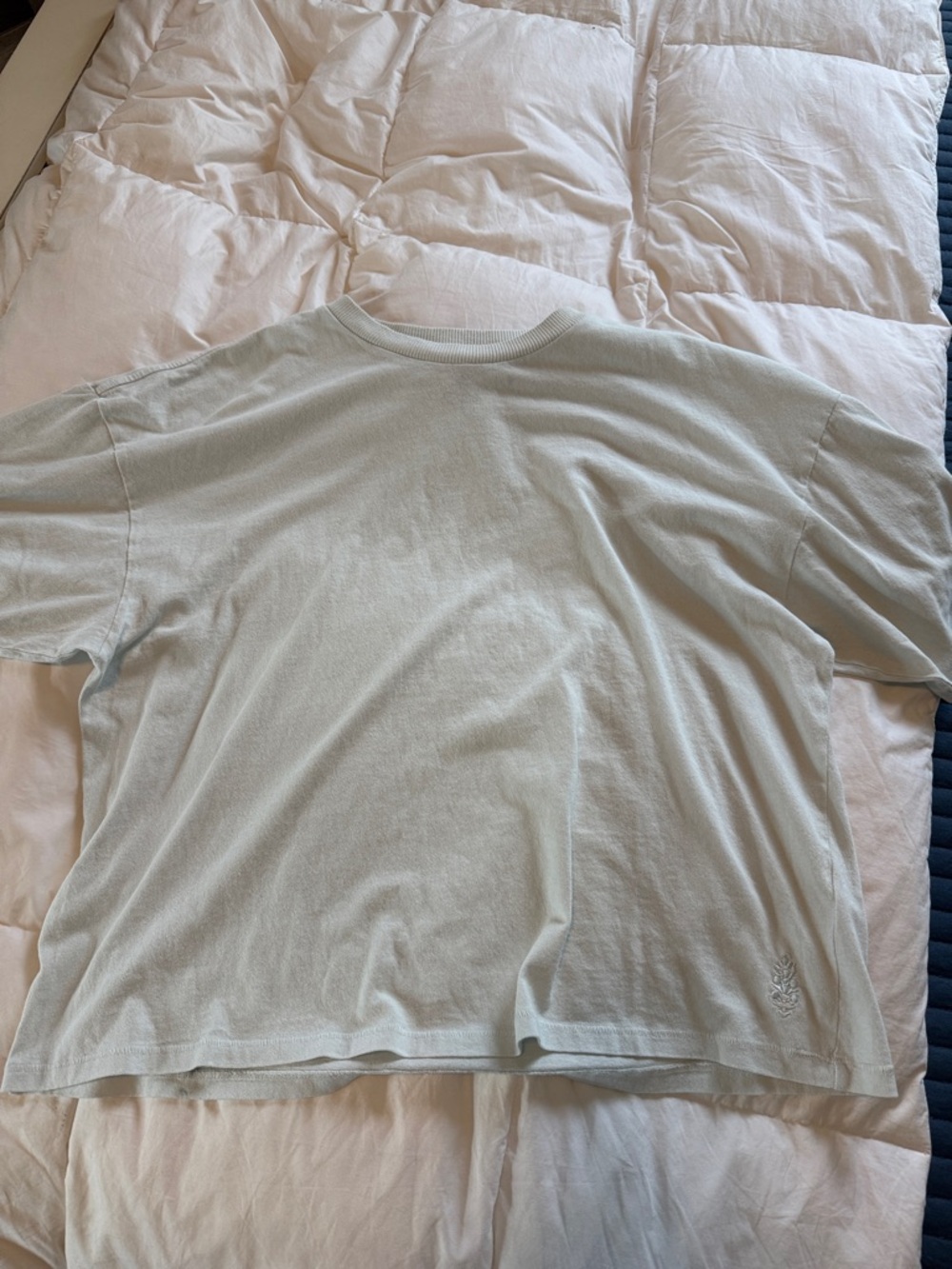 FP Movement by Free People Men's Light Mint Short Sleeve Crewneck Tee